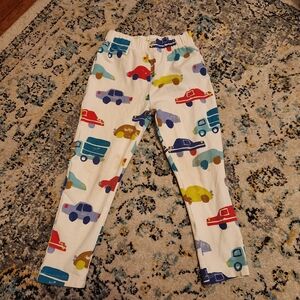 Kids Car Print Leggings - Multicolor